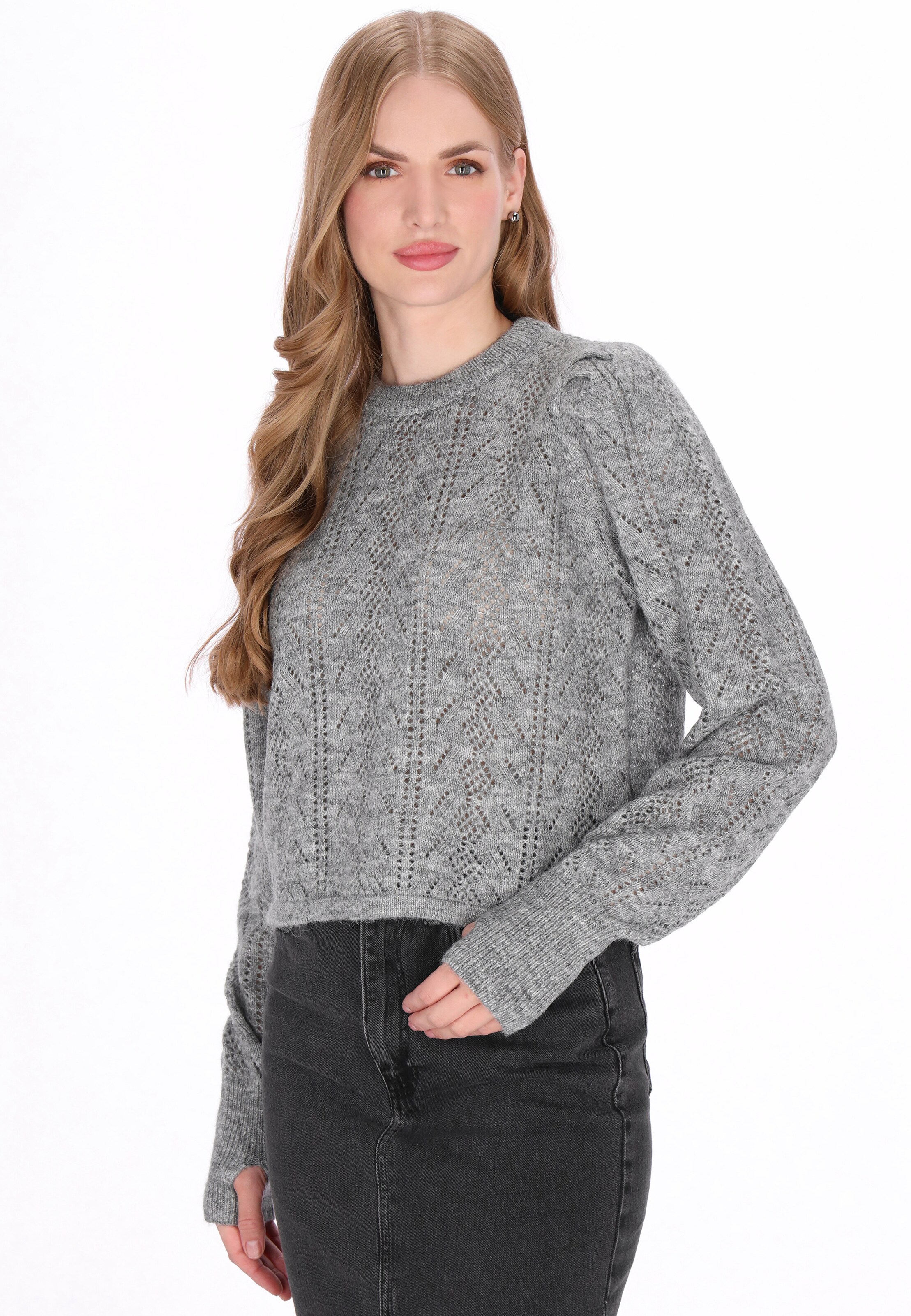 DreiMaster Vintage - Jersey 'Vintage' en gris: frente