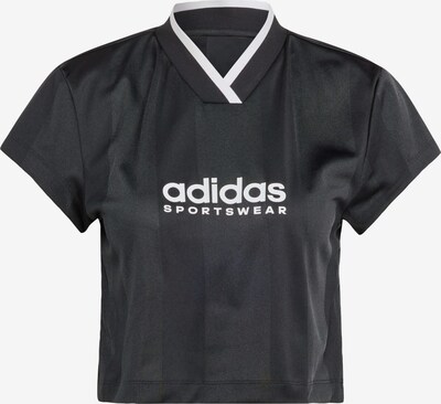 ADIDAS SPORTSWEAR Sporta krekls 'Tiro', krāsa - melns / balts, Preces skats