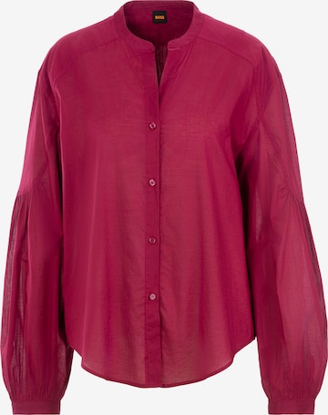 BOSS Bluse 'Berday' in Rot: Vorderseite