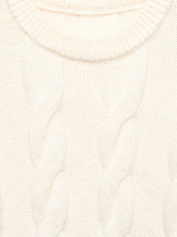 MANGO Pullover in Beige