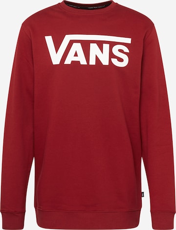 VANS Sweatshirt in Rood: voorkant