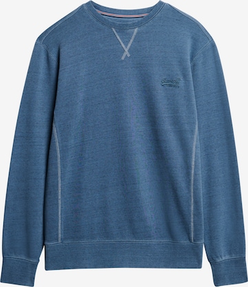 Superdry Sweatshirt in Blauw: voorkant