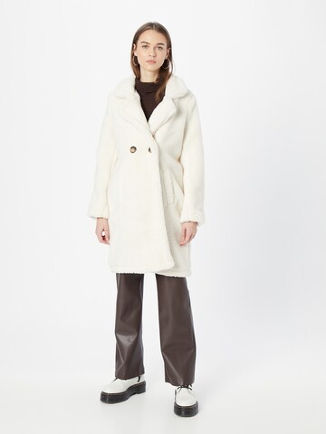 Tally Weijl Ανοιξιάτικο και φθινοπωρινό παλτό σε λευκό: μπροστά