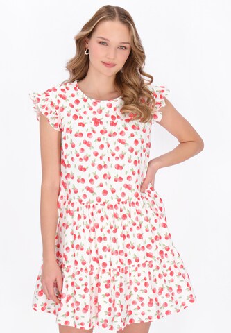 MYMO - Vestido en blanco: frente