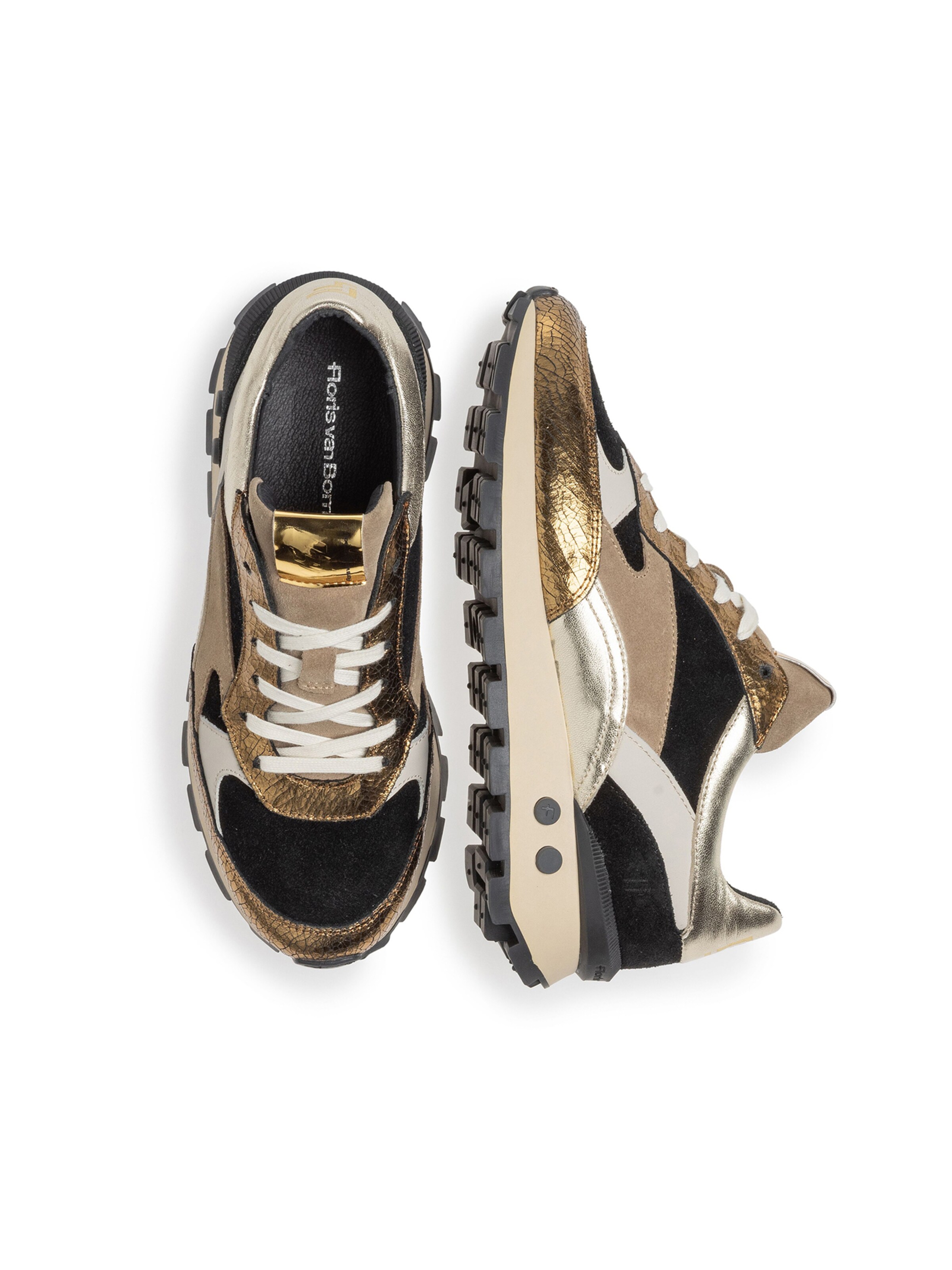 Floris van Bommel Sneaker in Gold