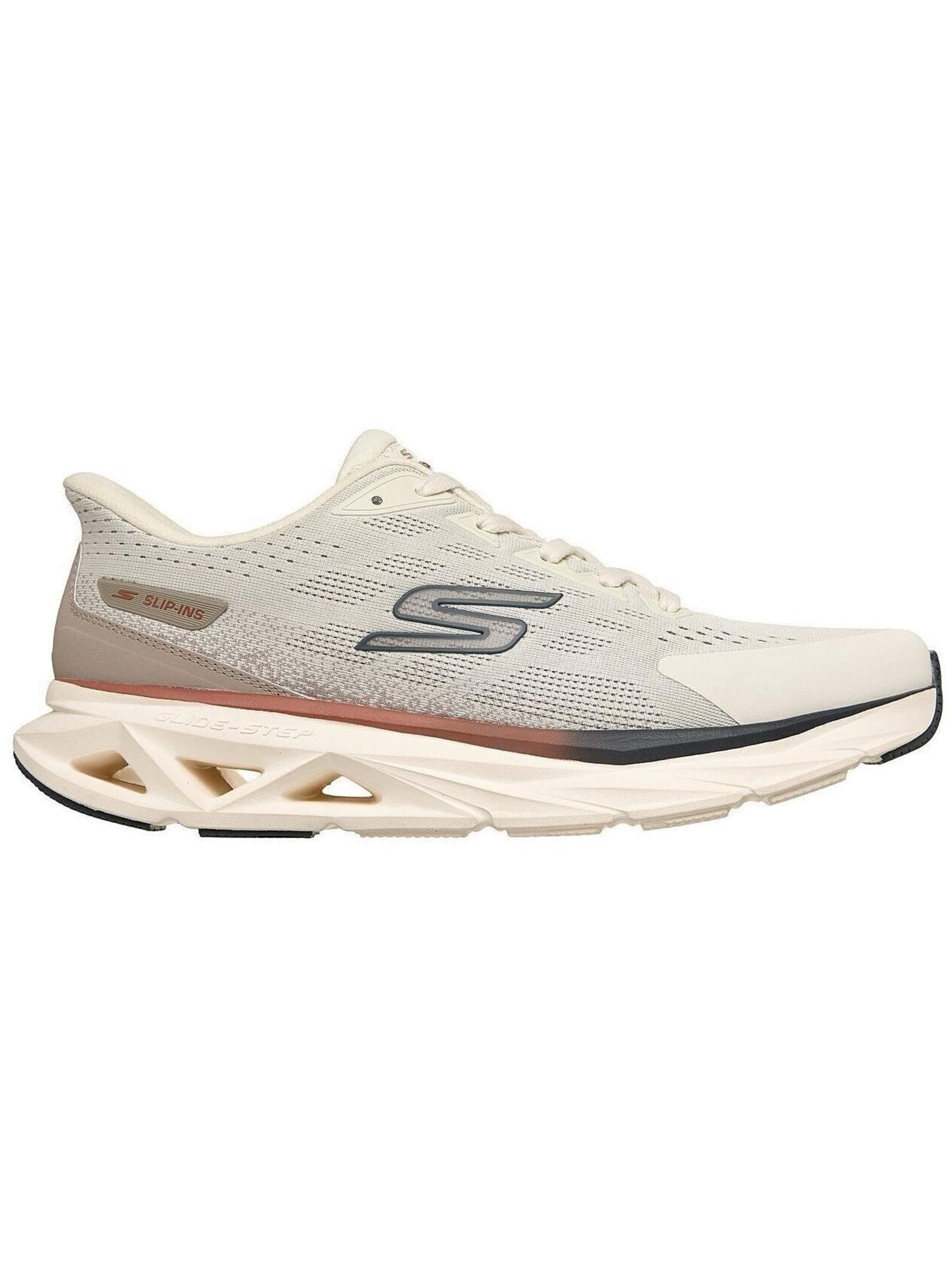 SKECHERS Athletic Shoes 'Glide-step Vortex' in Beige: front
