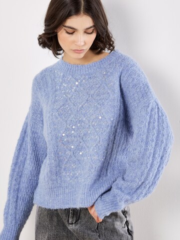 Pull-over Apricot en bleu