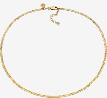 ELLI PREMIUM Halskette Basic Kette, Choker in Gold