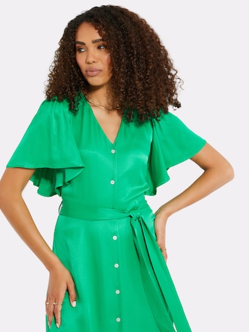 Threadbare Skjortklänning 'Salad' i grön