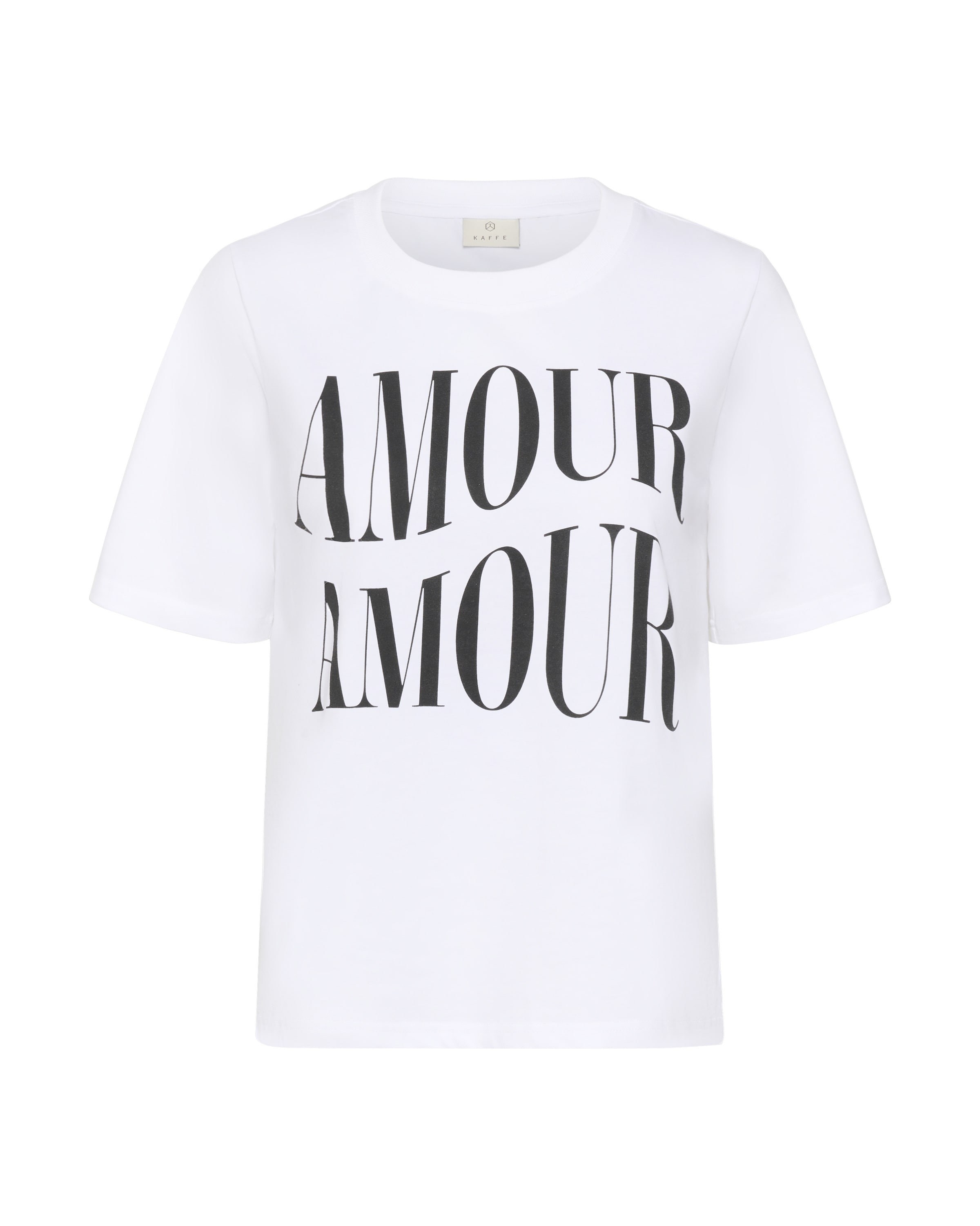 Kaffe Shirt 'KACherie' in White: front