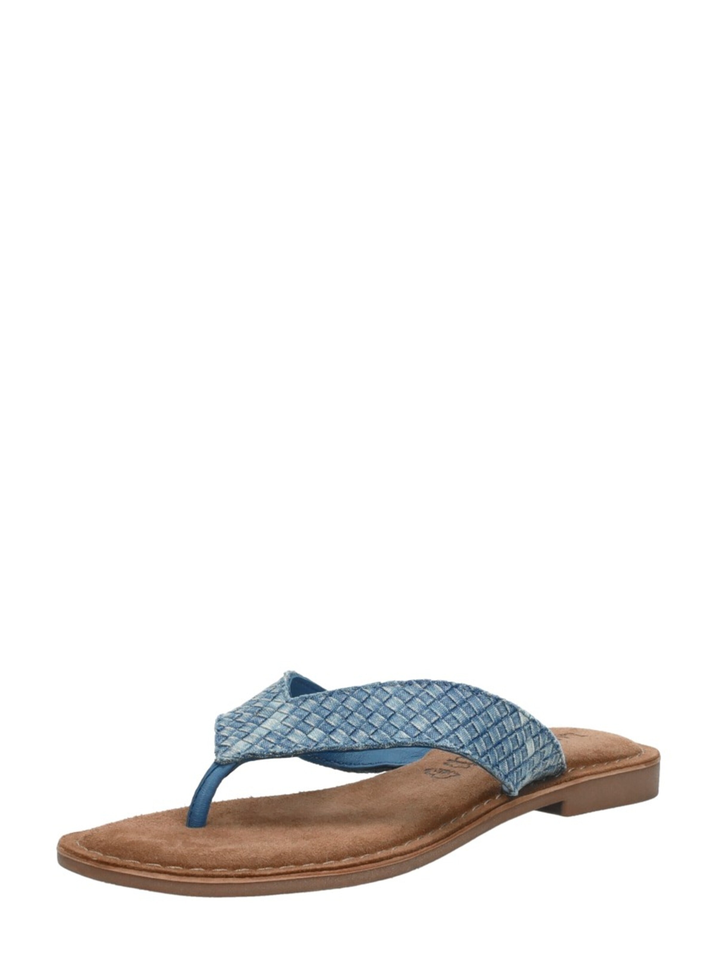 Pantoufle 'Teenslippers' LAZAMANI en bleu