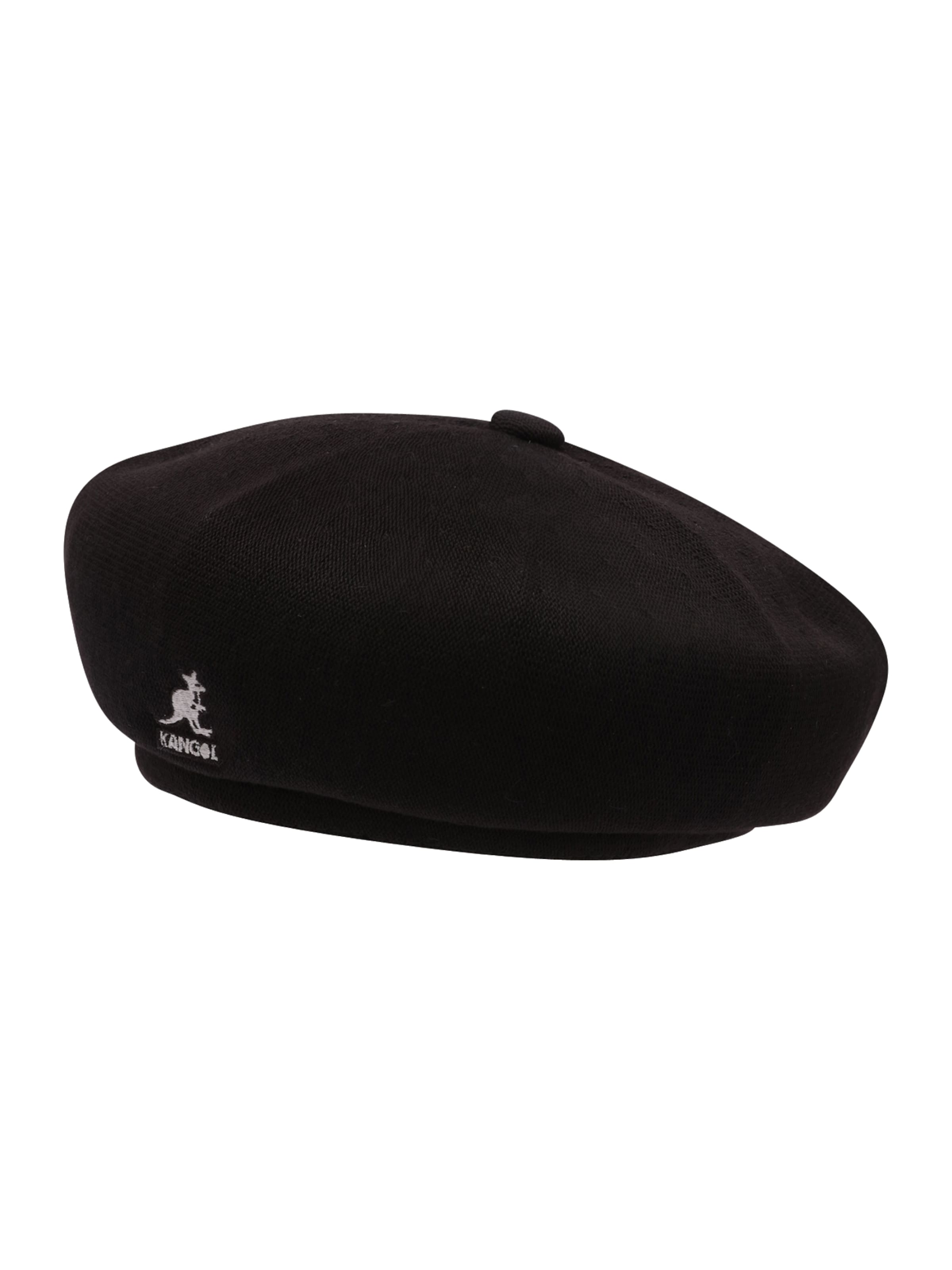 KANGOL Σκούφος 'Bamboo Jax' σε μαύρο: μπροστά