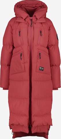 Manteau d’hiver 'RihannaAK' Alife and Kickin en rouge : devant
