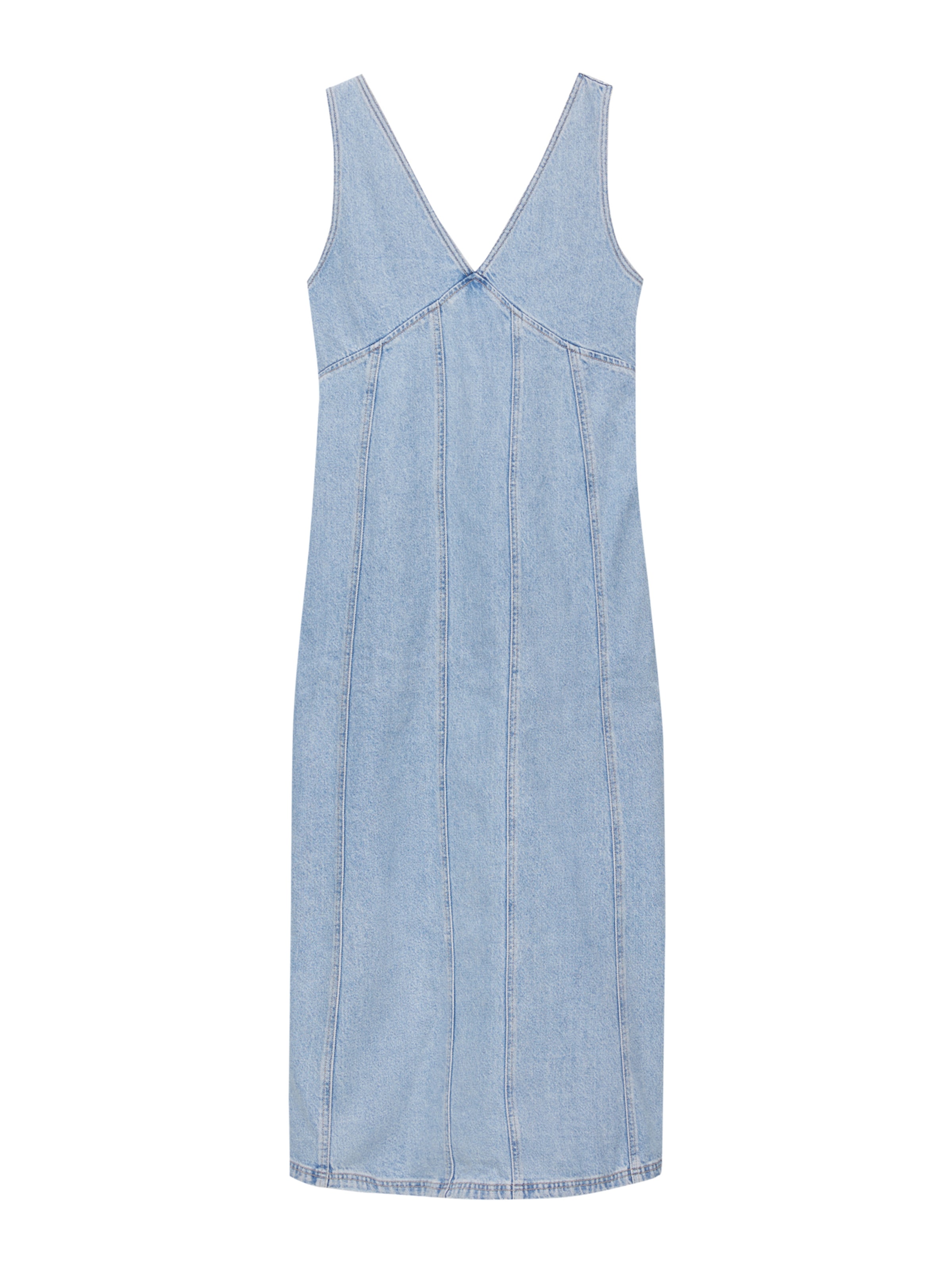 Pull&Bear Šaty - Modrá: predná strana