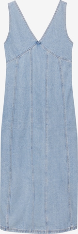 Pull&Bear Jurk in Blauw: voorkant