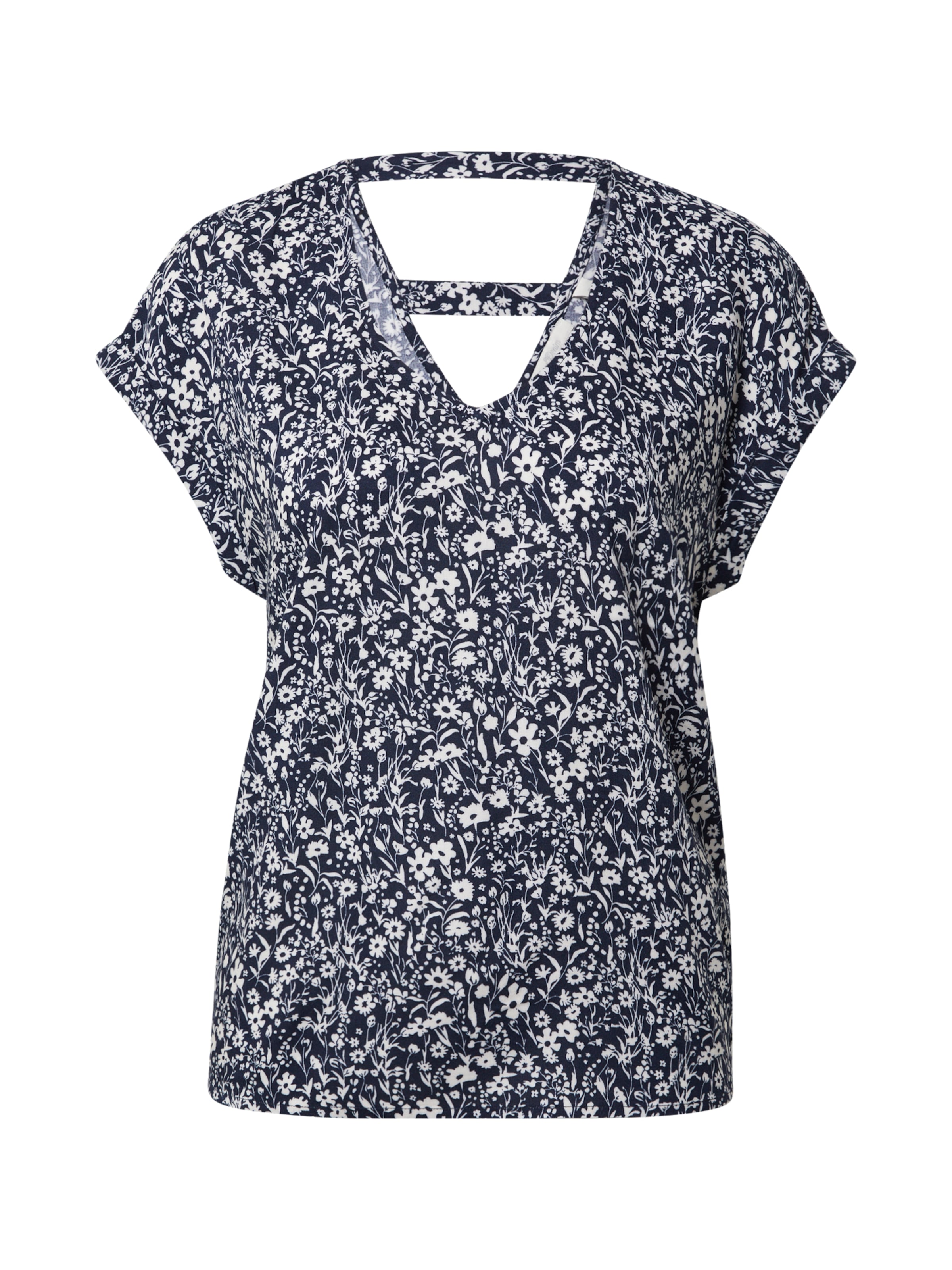 TOM TAILOR DENIM Blouse in Blauw: voorkant