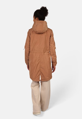 Fuchs Schmitt Between-Seasons Coat in Brown