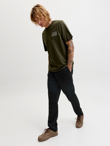 JACK & JONES Normální Chino kalhoty 'JPSTOLLIE DEVON' – černá