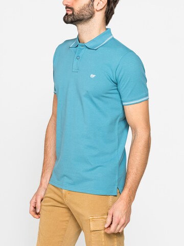 Carrera Jeans Regular Fit Hemd 'Piquet'‌‌‌‌‌‌‌‌‌‌ in Blau