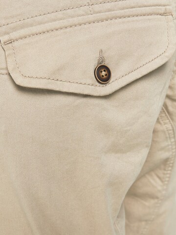 JACK & JONES Tapered Cargobroek in Beige