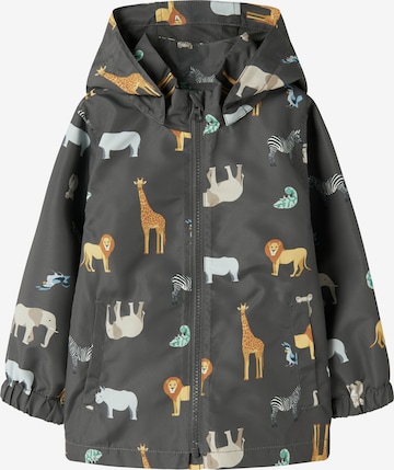 NAME IT Kurtka przejściowa 'NMMMAX' w kolorze czarny: przód