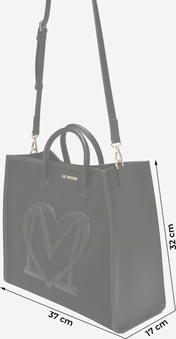 Love Moschino Shopper 'SPORTY' in Black