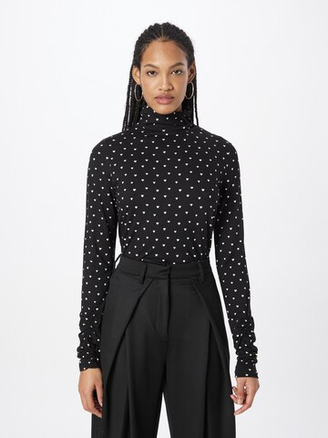 Fabienne Chapot Shirt 'Jade' in Zwart: voorkant