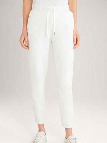 JOOP! Tapered Pants in White: front