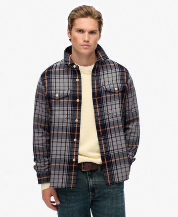 Chemise Superdry en bleu : devant