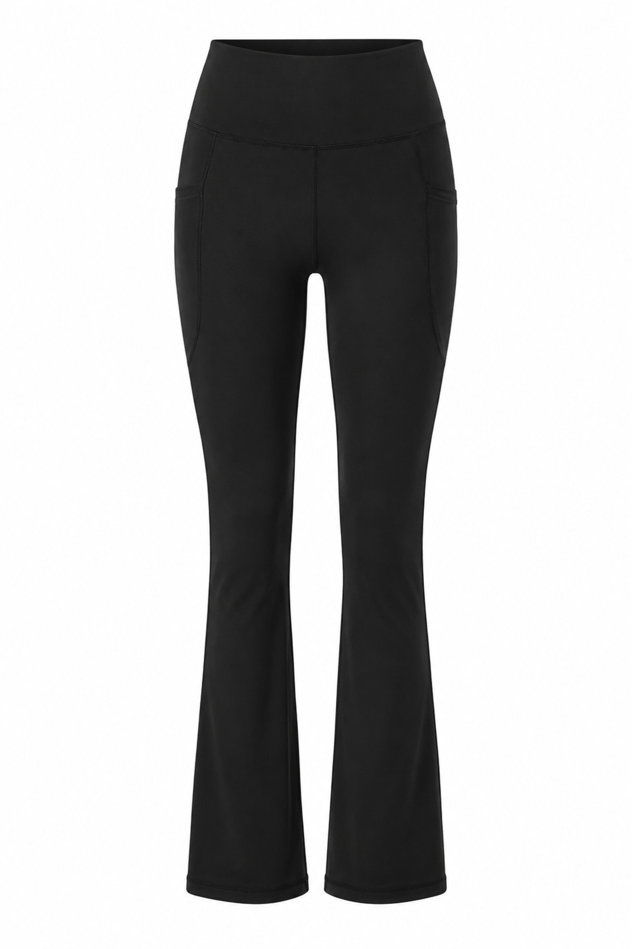 No Matter What Flared Leggings in Schwarz: Vorderseite