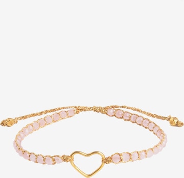 Samapura Jewelry Armband in Roze: voorkant