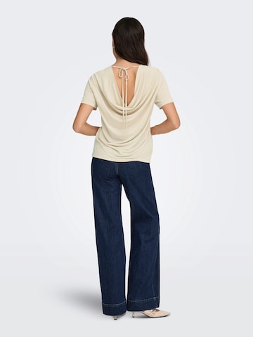 ONLY T-shirt 'ONLFREE LIFE' i grå