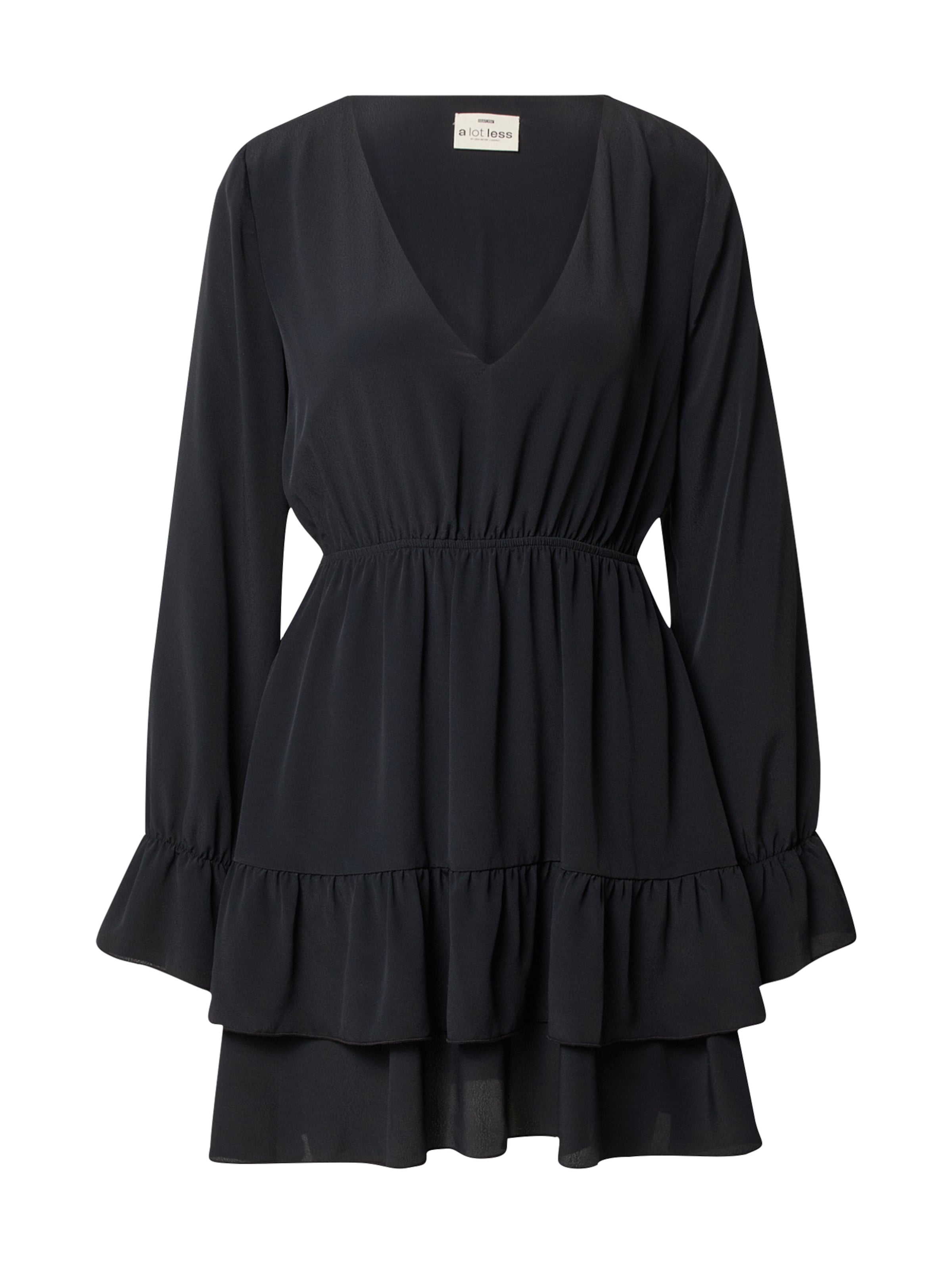 Abito 'Liliana' di A LOT LESS in nero: frontale