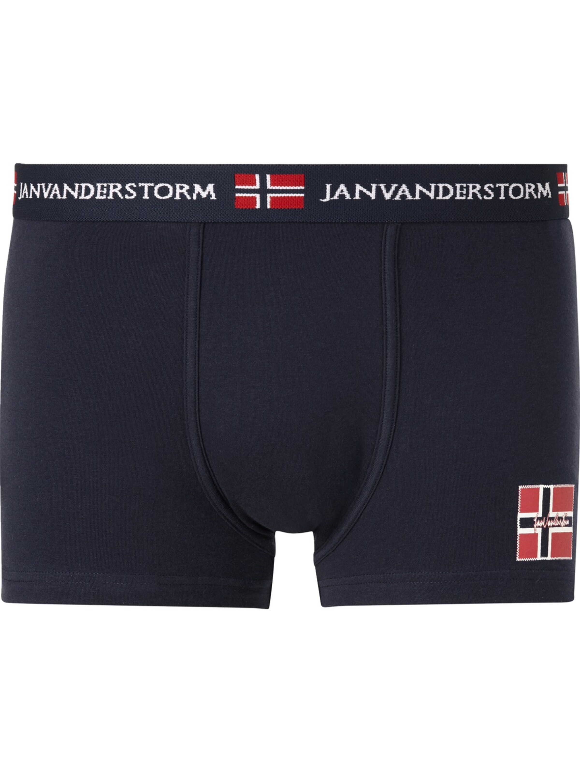 Jan Vanderstorm 2er Pack Retropant ' Tem ' in Blau