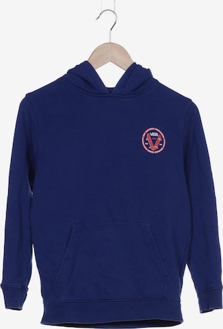 VANS Sweatshirt & Zip-Up Hoodie in M in Blue: front