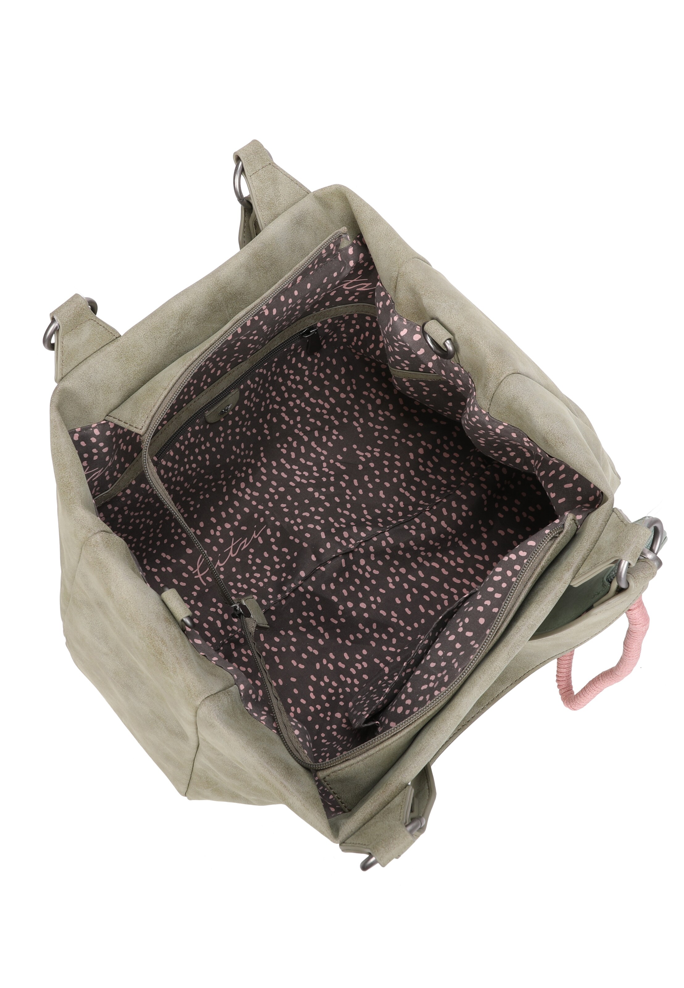 Fritzi aus Preußen Shopper 'Izzy Vintage' in Green