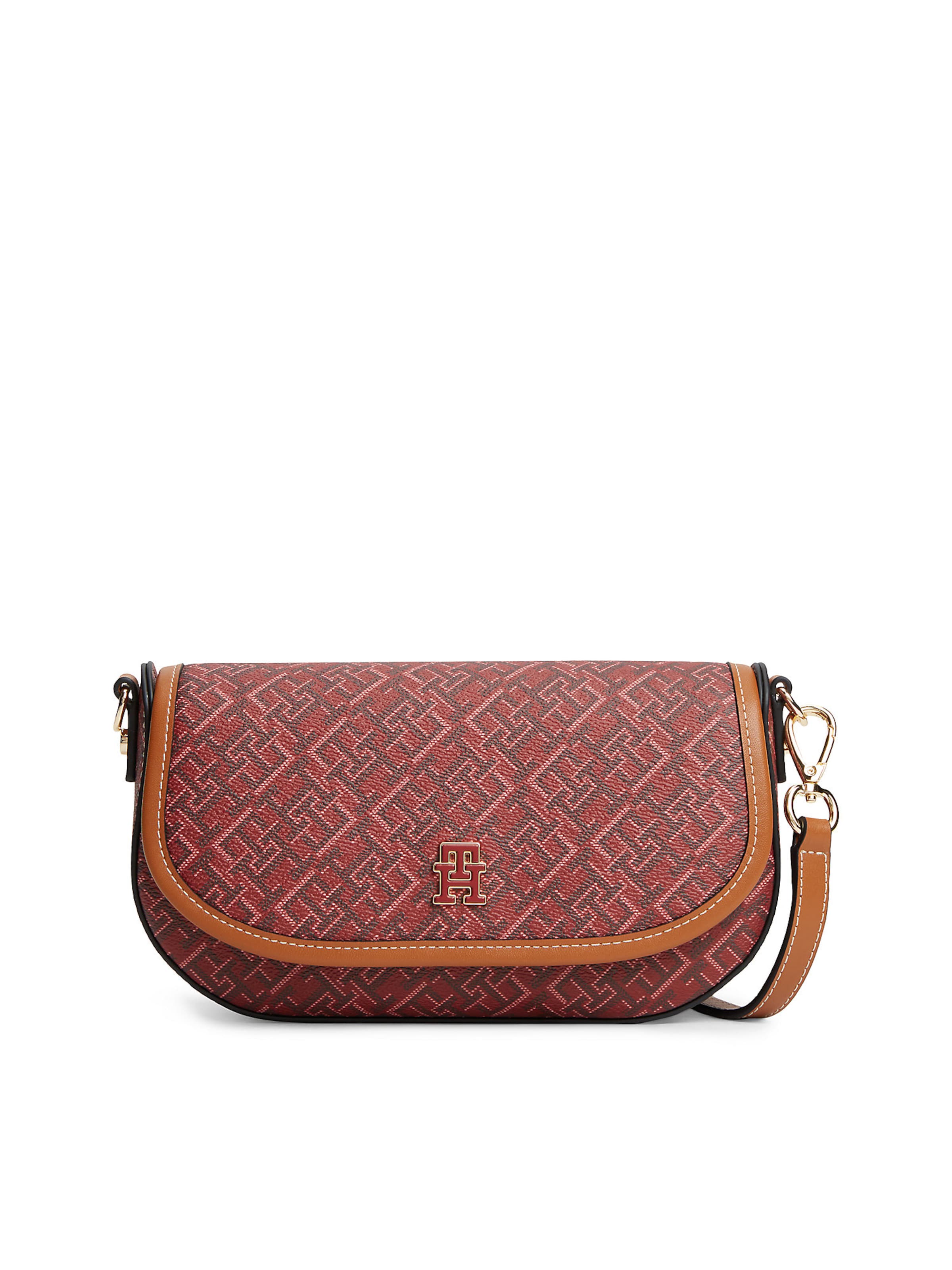 TOMMY HILFIGER Crossbody Bag 'Monoplay' in Red: front