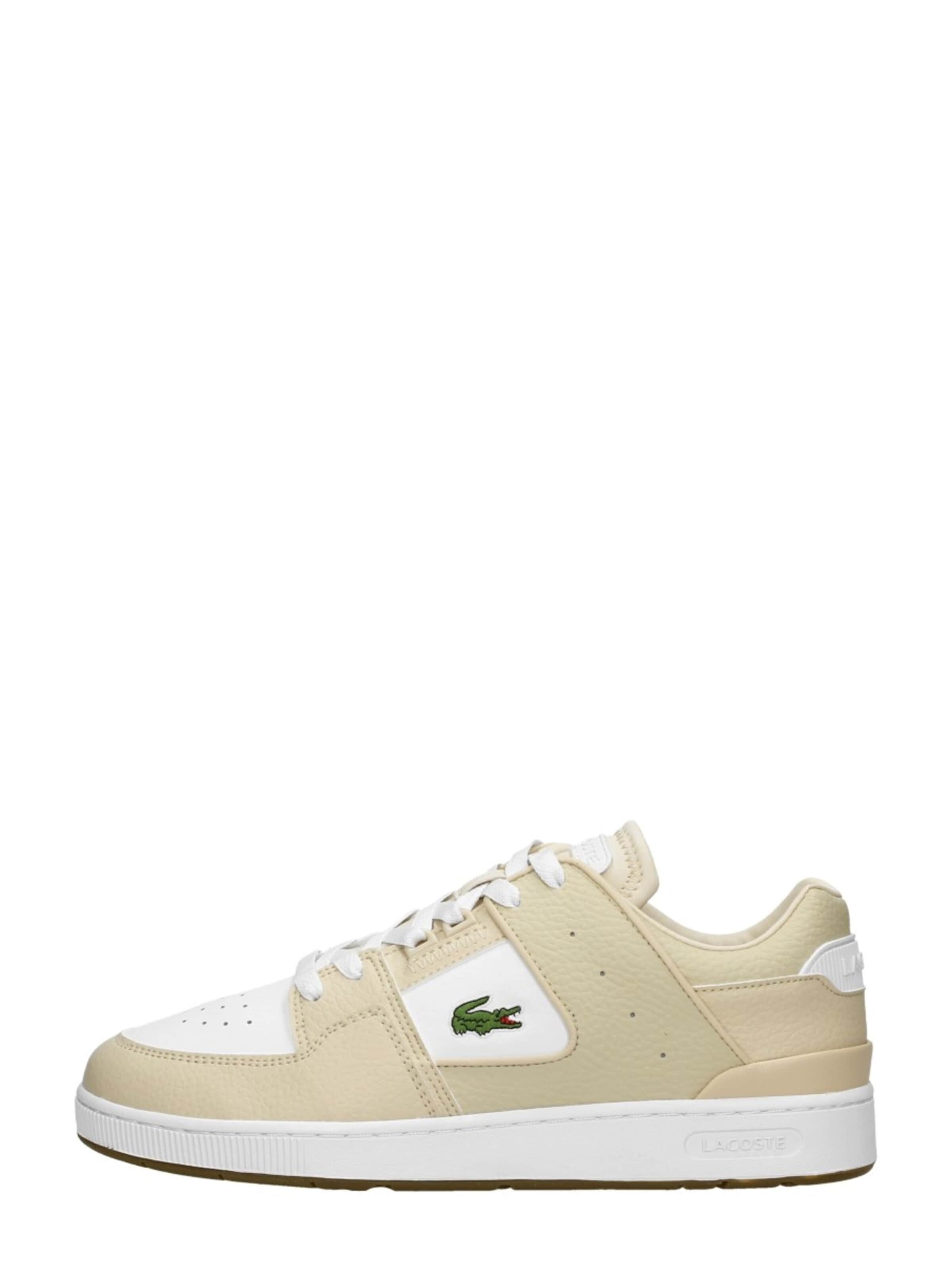 LACOSTE Sneaker low 'T-Clip'‌‌‌‌‌‌‌‌‌ in Beige: Vorderseite