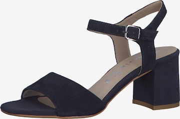 TAMARIS Strap Sandals in Blue: front