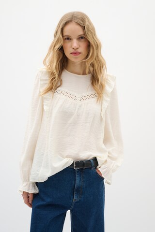 Chemisier 'Innis' InWear en blanc : devant