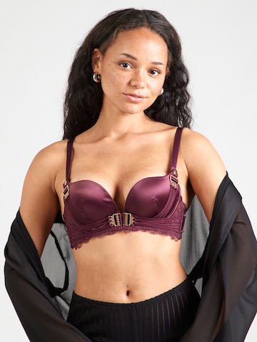 Hunkemöller Пуш-ап Бюстгальтер 'Avela' в Красный: спереди