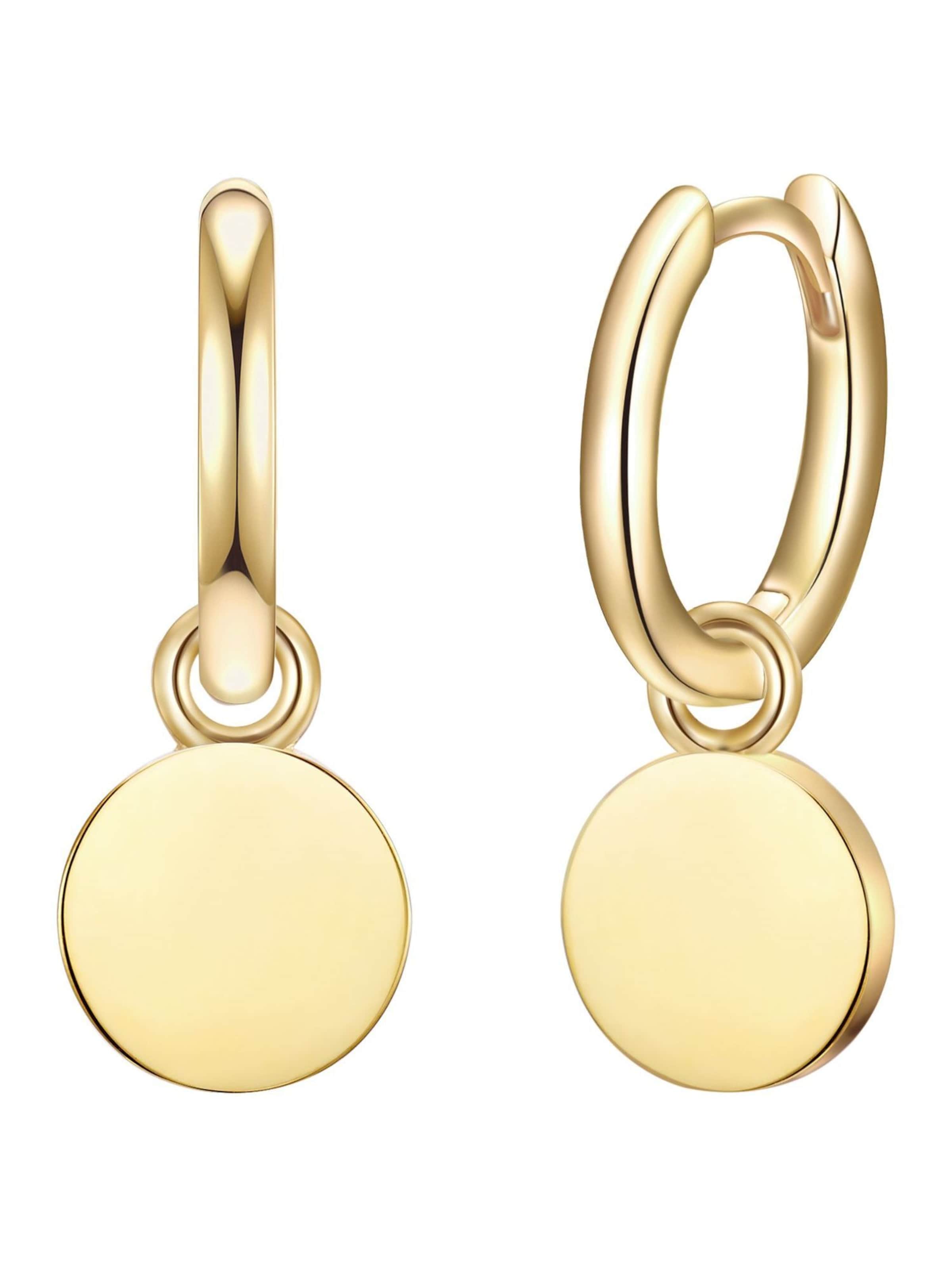 Glanzstücke München Oorbellen in Goud: voorkant