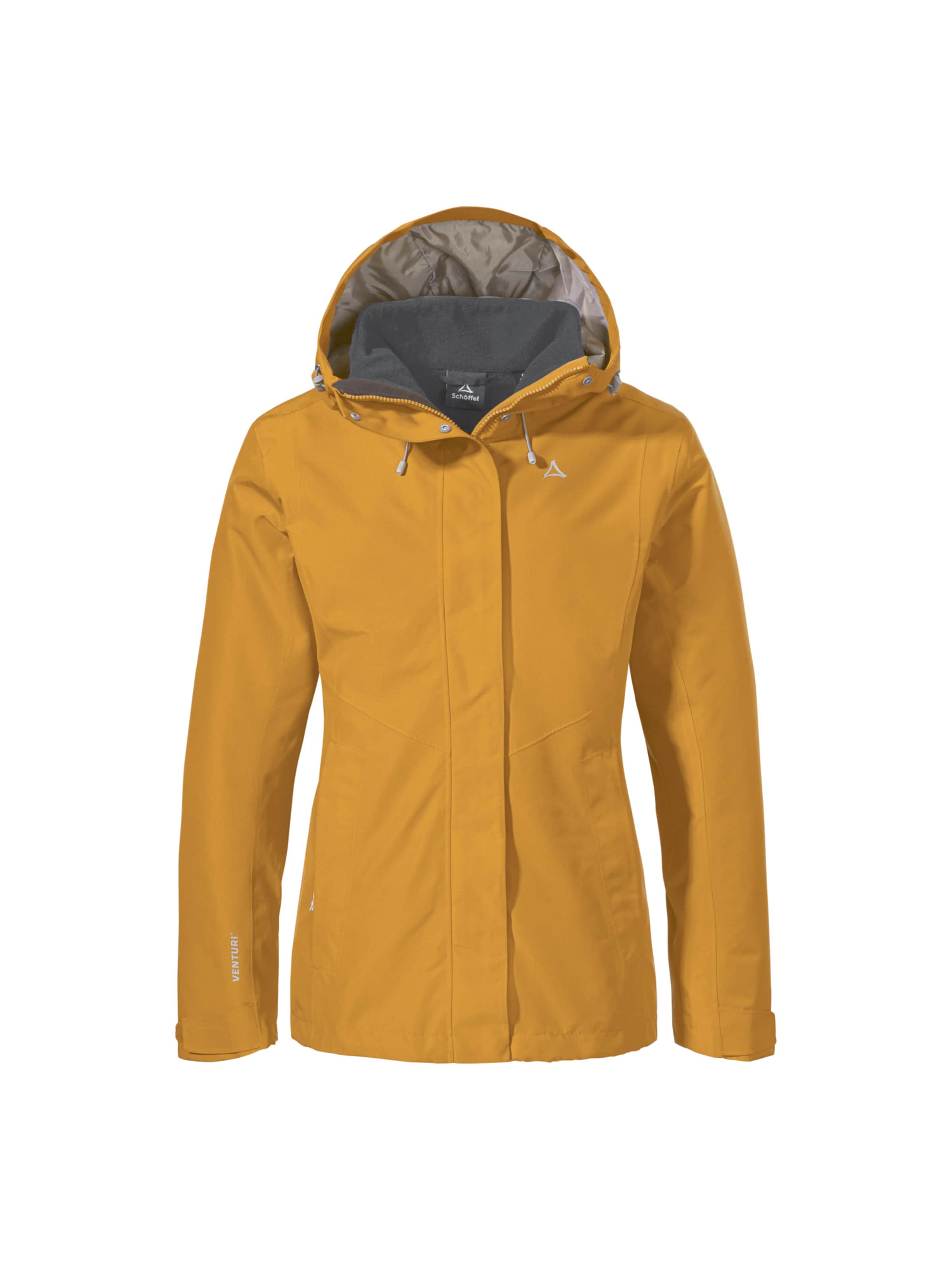 Veste outdoor 'Okere' Schöffel en jaune : devant