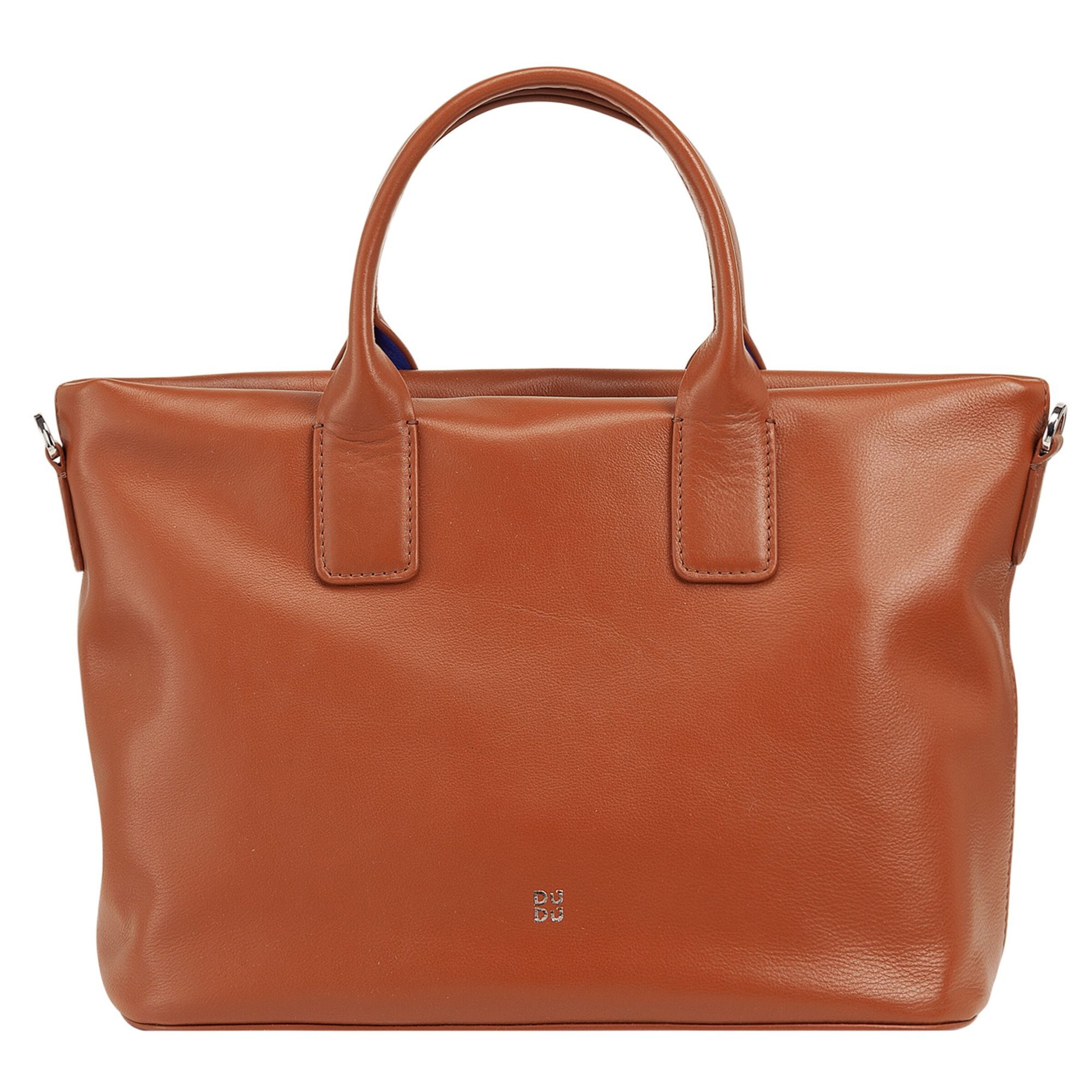 DuDu Handbag 'Jaqueline' in Brown: front