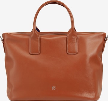 DuDu Handbag 'Jaqueline' in Brown: front