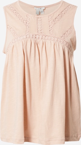 Top di ESPRIT in beige: frontale