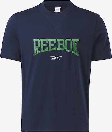 Reebok Tričko - Modrá: predná strana