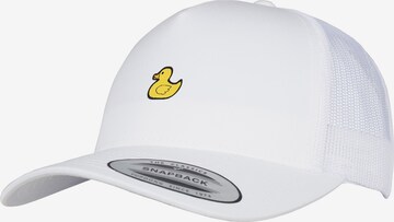 Casquette 'Duck' F4NT4STIC en blanc : devant