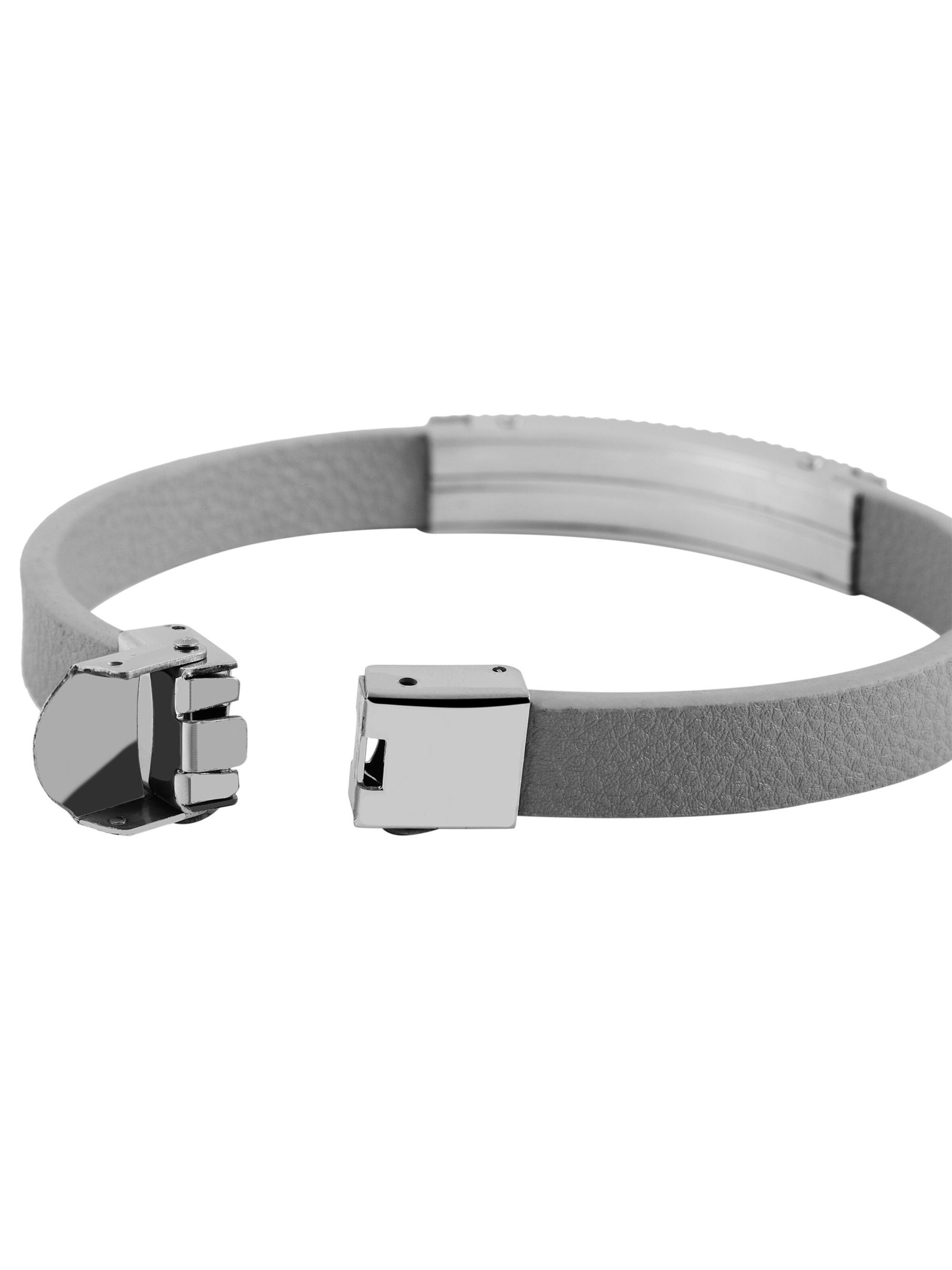 Akzent Armband 'Eddin'‌‌‌‌‌‌‌‌‌‌ in Grau