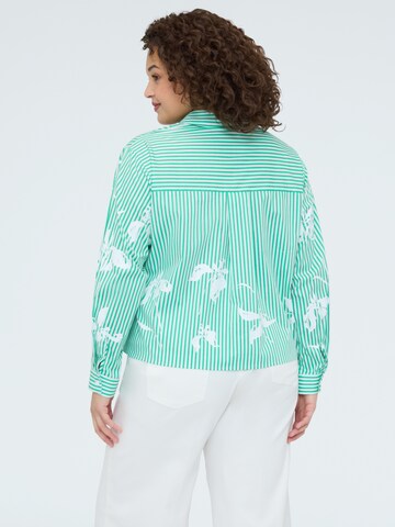 Camicia da donna di Fiorella Rubino in verde